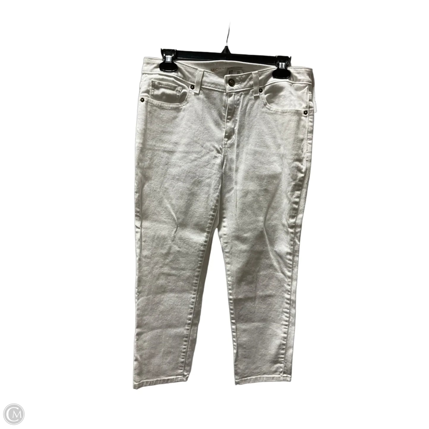 Jeans Designer By Michael Kors In Cream, Size: 6