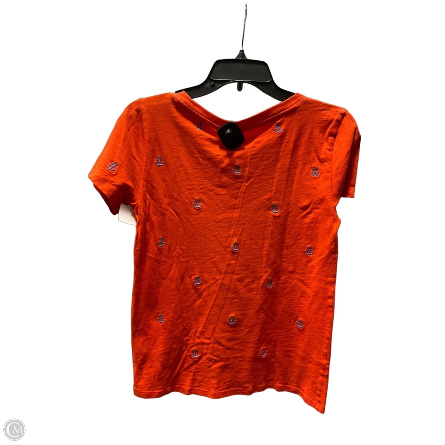 Top Short Sleeve By J. Crew In Orange, Size: S
