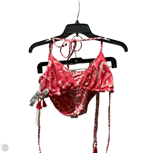 Swimsuit 2pc By Tommy Bahama In Pink & White, Size: S