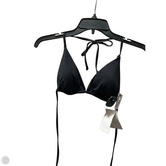 Swimsuit Top By Clothes Mentor In Black, Size: L