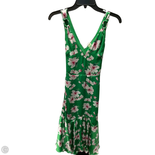 Dress Casual Midi By White House Black Market In Green, Size: 0