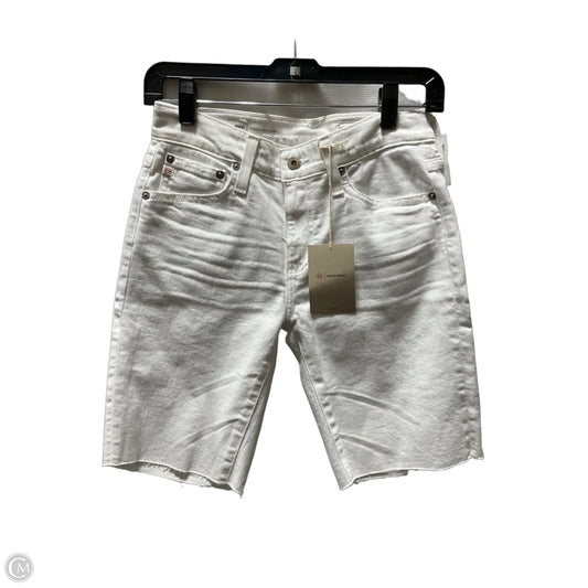 Shorts By Adriano Goldschmied In White, Size: 0