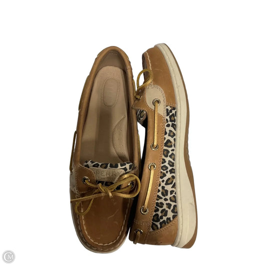 Shoes Flats By Sperry In Brown, Size: 8.5