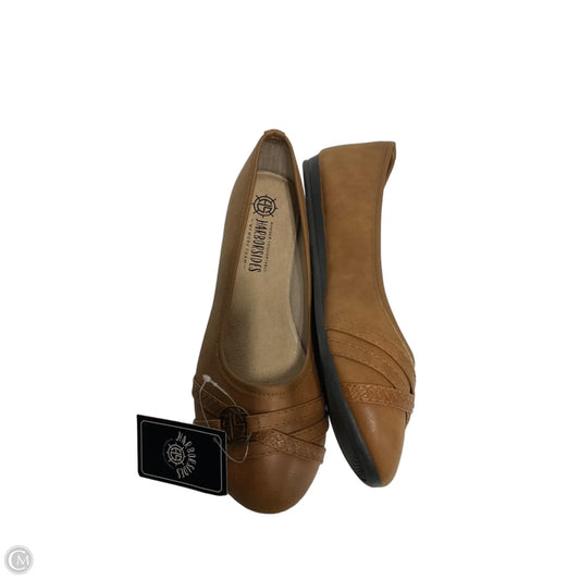 Shoes Flats By Clothes Mentor In Brown, Size: 8.5