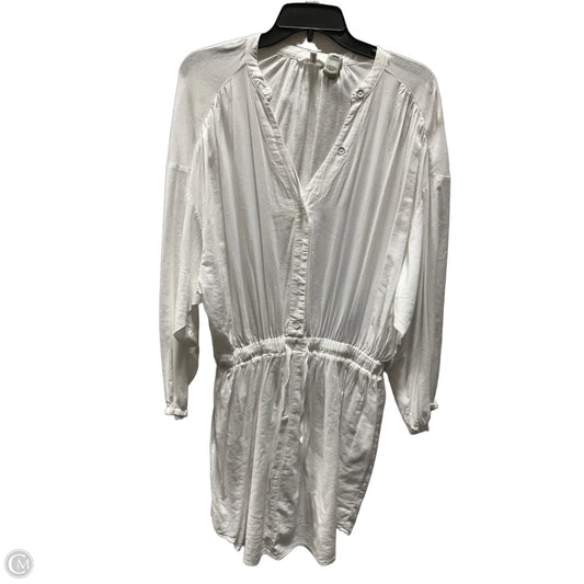 Dress Casual Midi By Splendid In White, Size: M