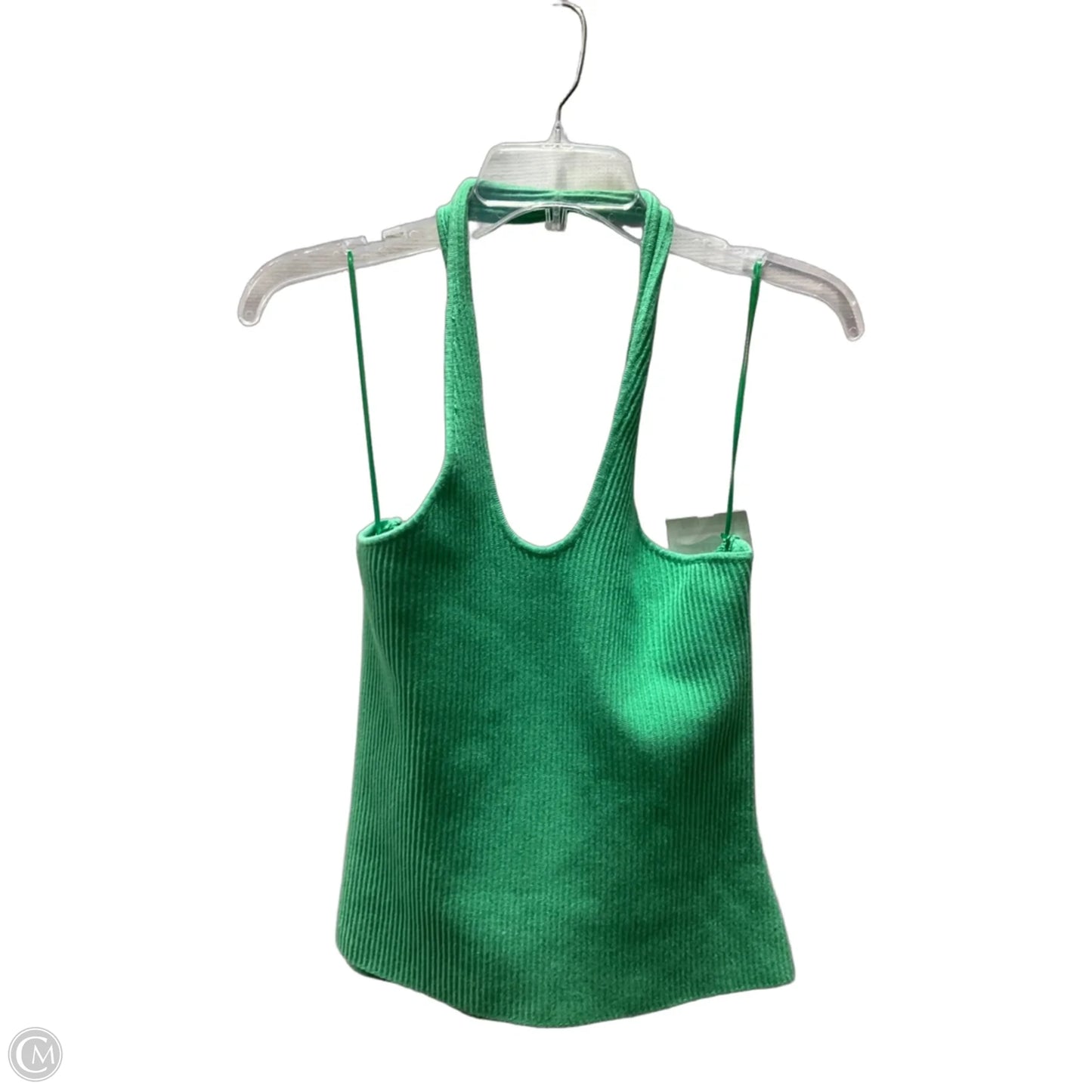 Top Sleeveless By Express In Green, Size: S