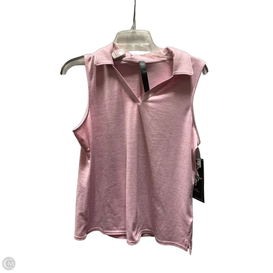 Athletic Tank Top By Skechers In Pink, Size: M
