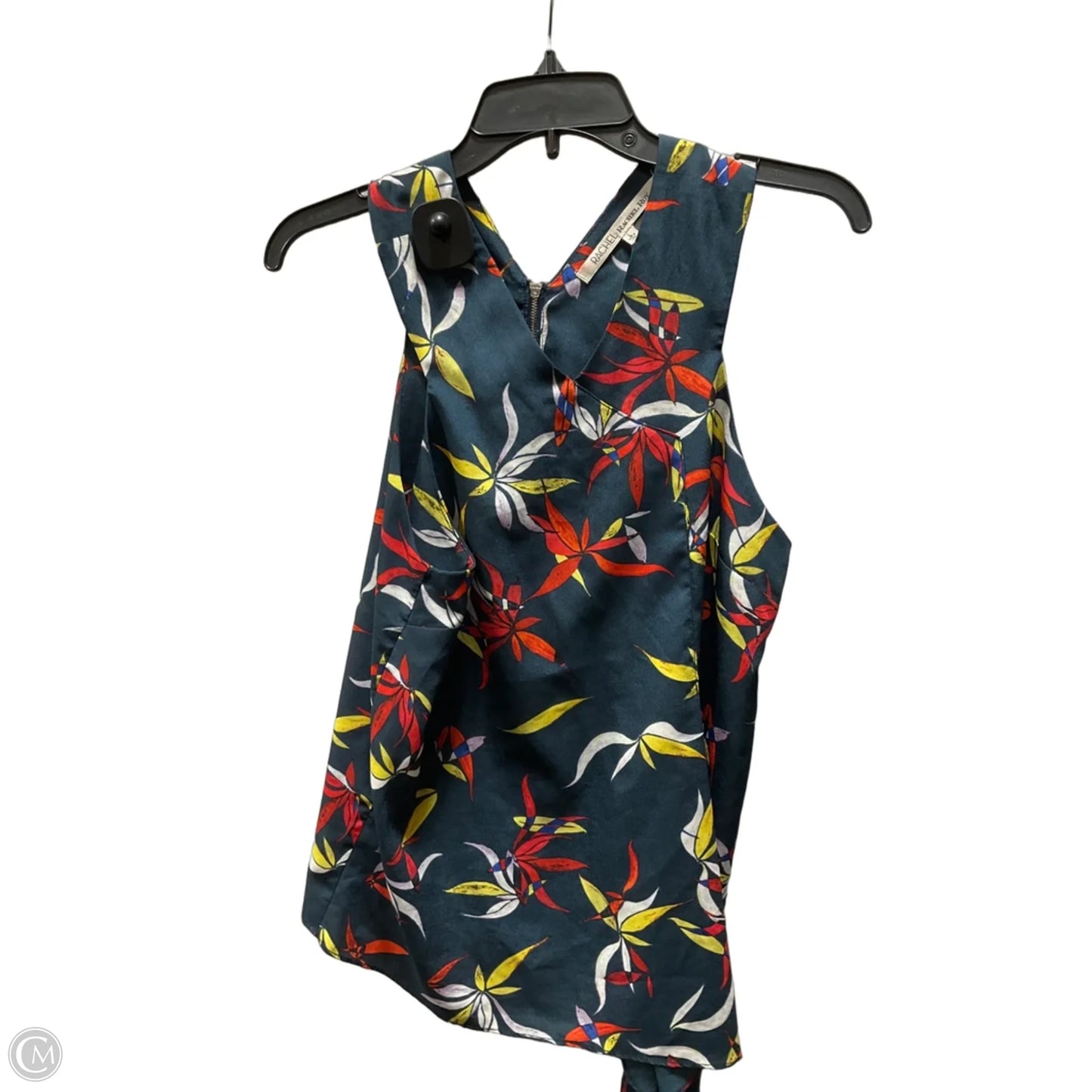 Top Sleeveless By Rachel Roy In Blue & Red, Size: L