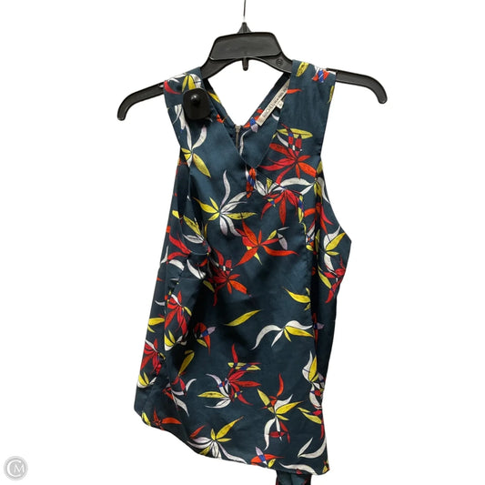 Top Sleeveless By Rachel Roy In Blue & Red, Size: L