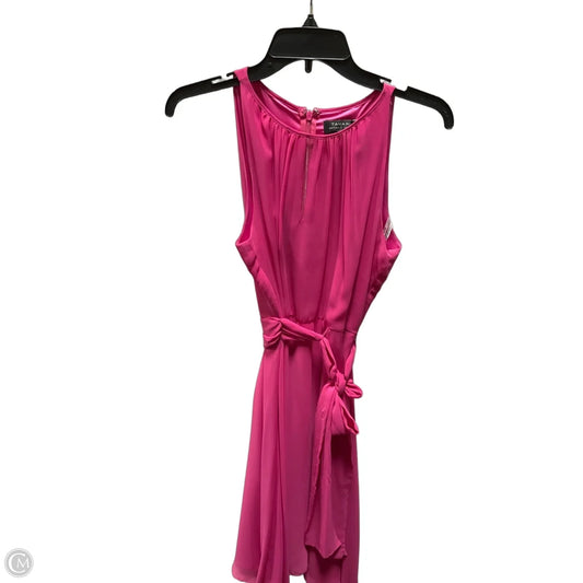 Dress Casual Midi By Tahari In Pink, Size: M