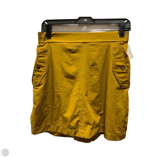 Athletic Skort By Athleta In Yellow, Size: 8