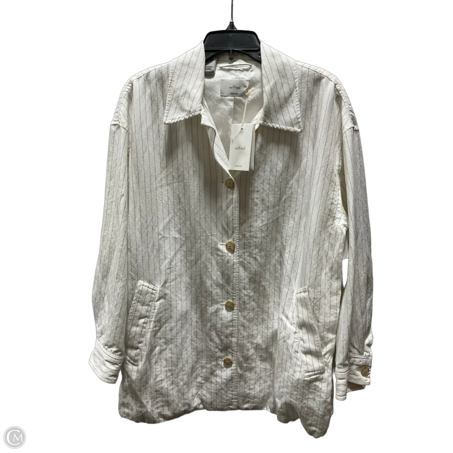 Jacket Other By Wilfred In Tan & White, Size: 6