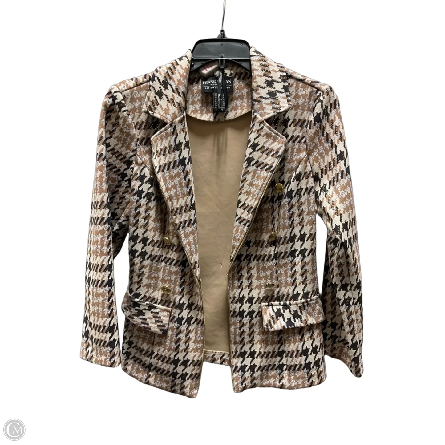 Jacket Other By Frank Lyman In Brown & Tan, Size: S