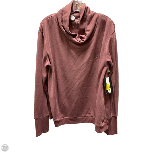 Sweatshirt Collar By Marc New York In Mauve, Size: Xl