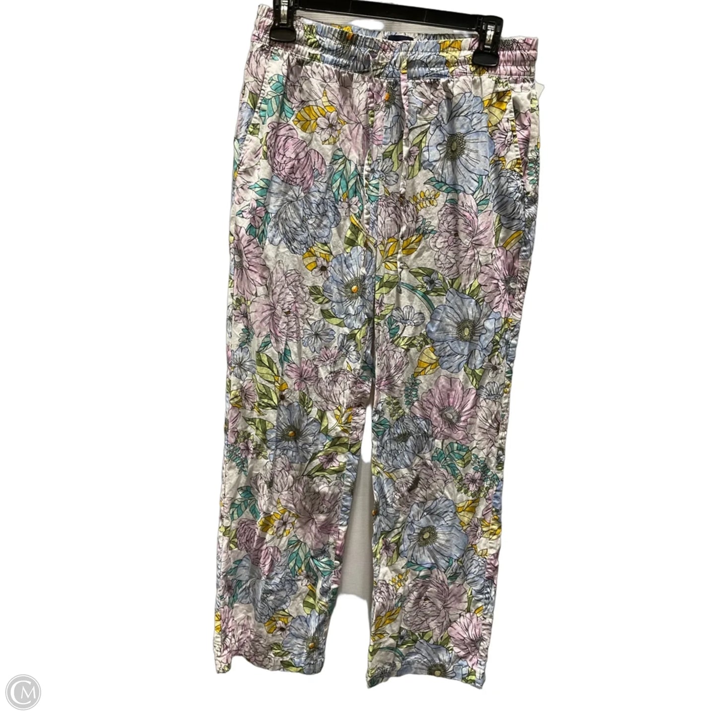 Pants Joggers By Gap In Floral Print, Size: S