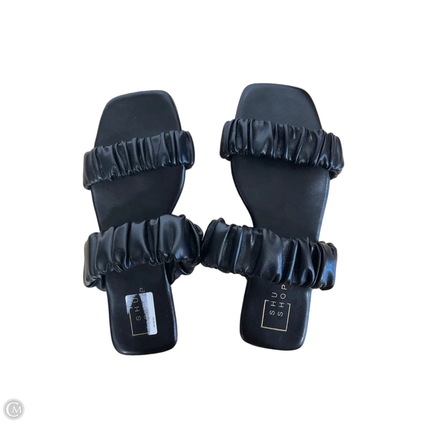 Sandals Flats By Shu Shop In Black, Size: 6.5