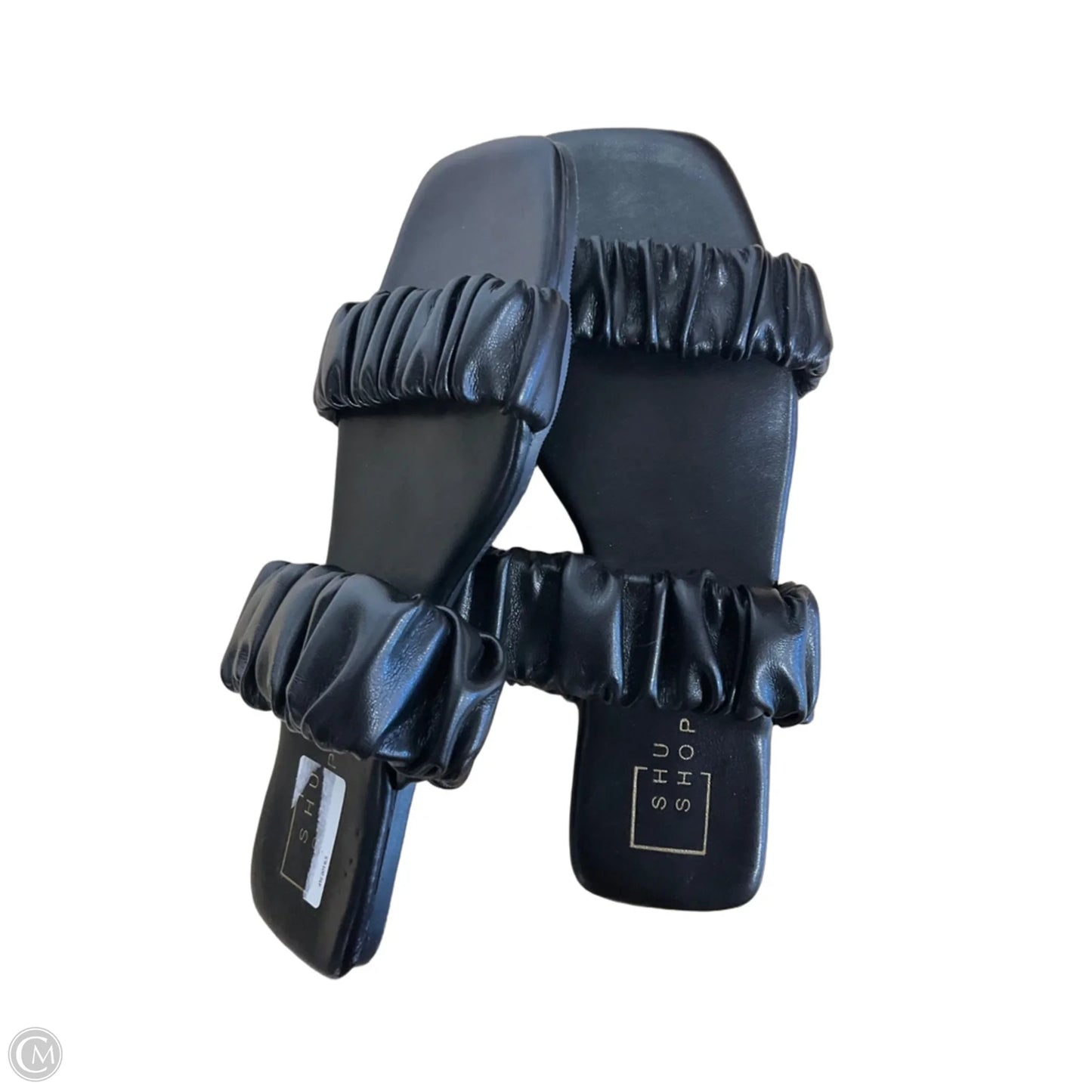 Sandals Flats By Shu Shop In Black, Size: 6.5