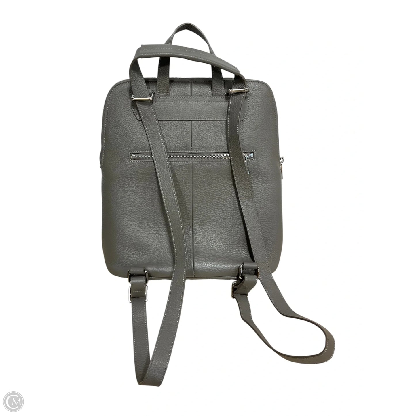 Backpack Leather By Quince, Size: Large