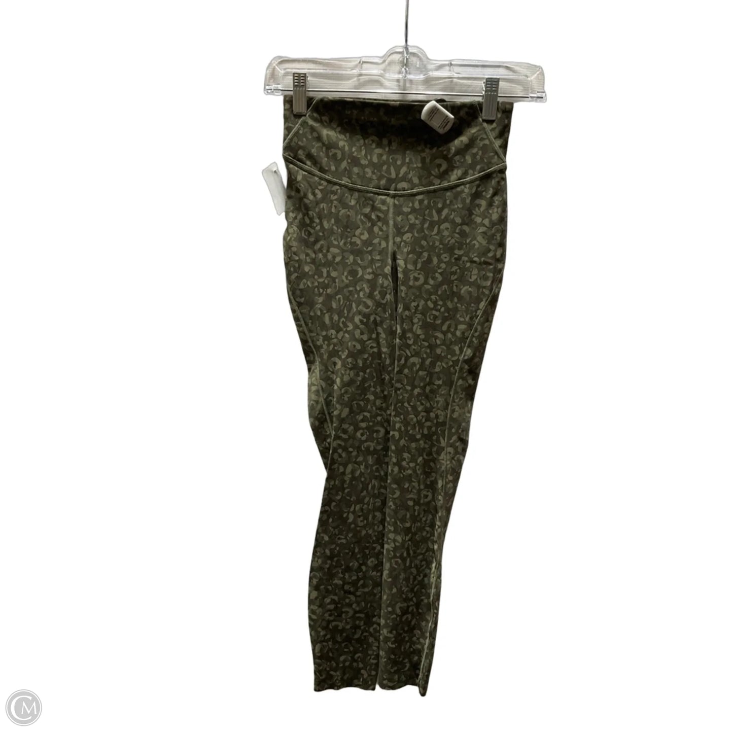 Athletic Leggings By Lululemon In Green, Size: 4