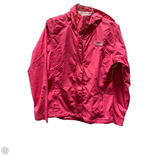 Jacket Windbreaker By Columbia In Pink, Size: L