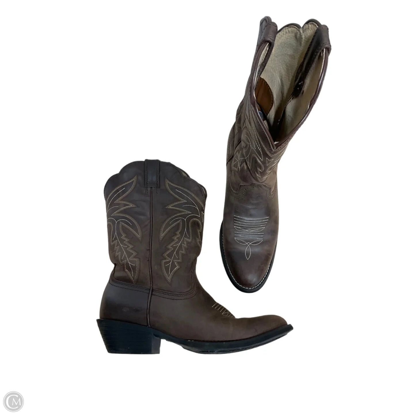 Boots Western By Cma In Brown, Size: 9