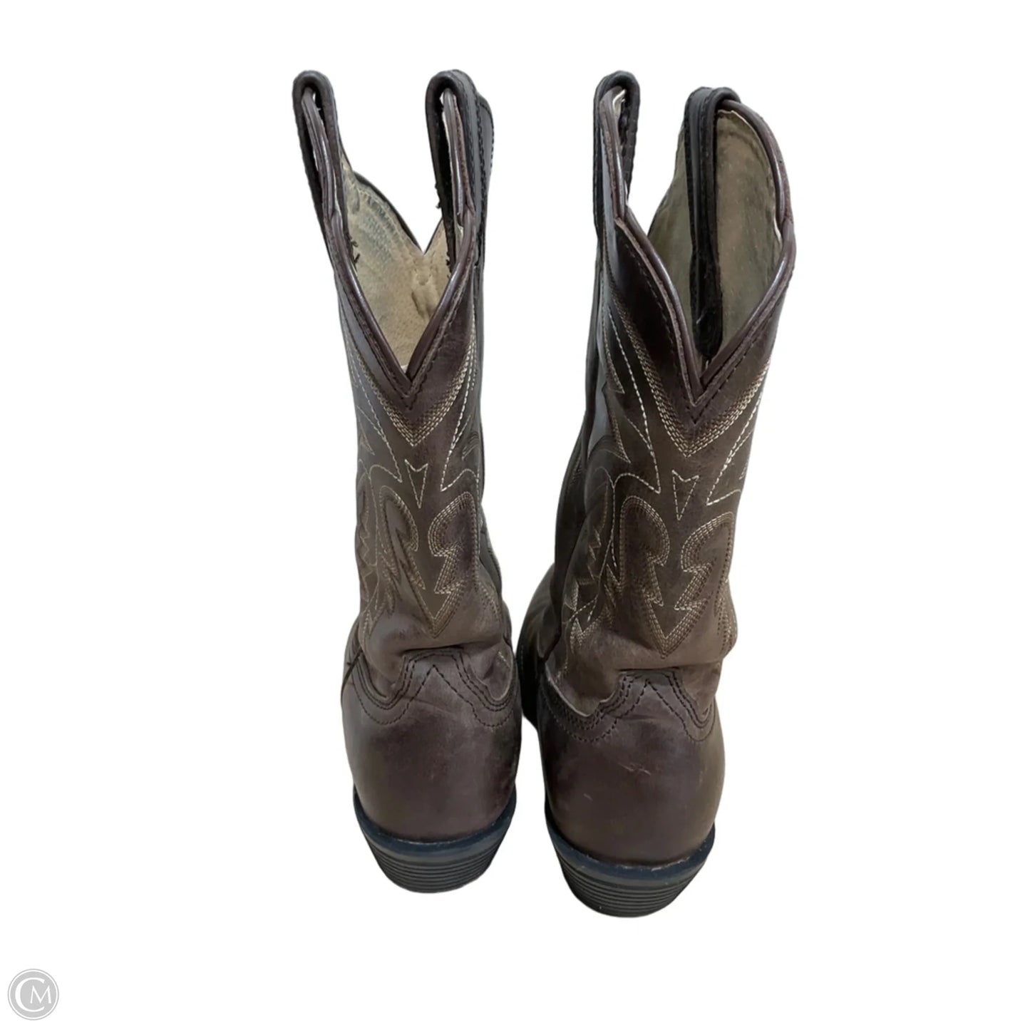 Boots Western By Cma In Brown, Size: 9