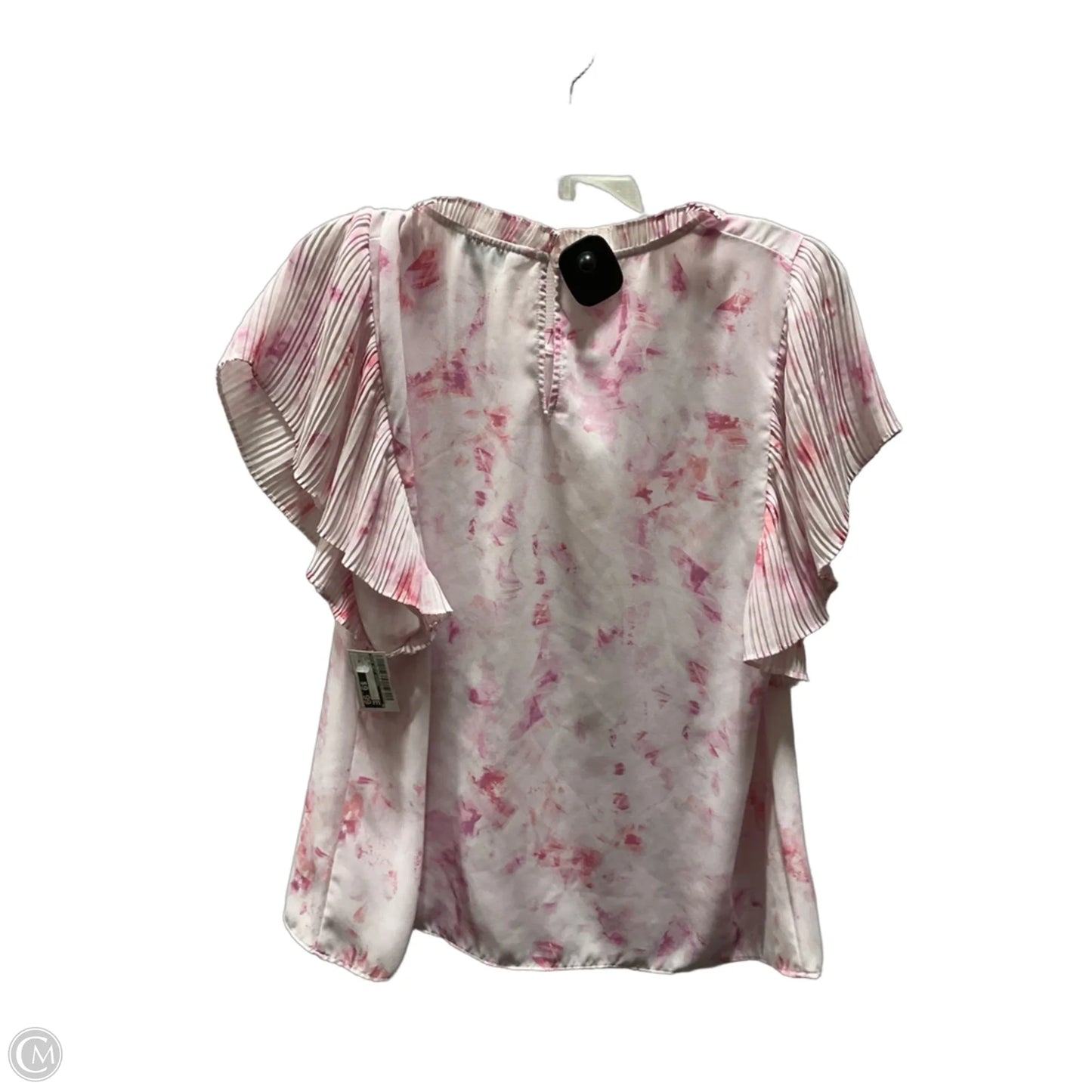 Top Short Sleeve By Nine West Apparel In Pink, Size: Xl