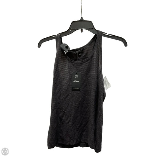 Athletic Tank Top By Allbirds In Black & Brown, Size: Xs