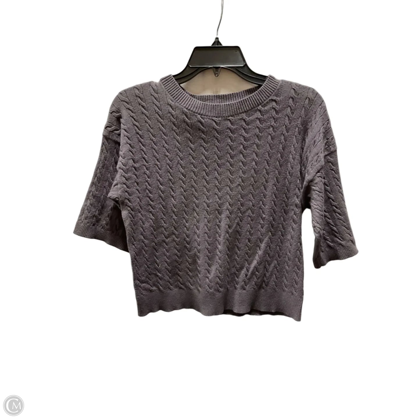 Top Short Sleeve By Cyrus In Purple, Size: S