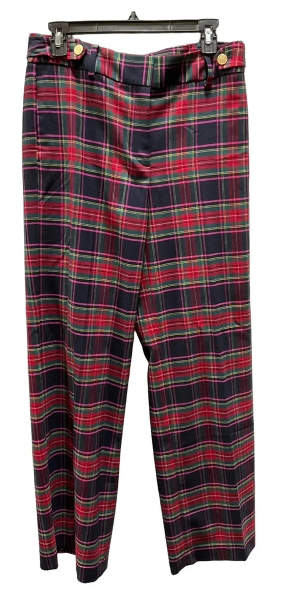 Pants Dress By Talbots In Plaid Pattern, Size: 6