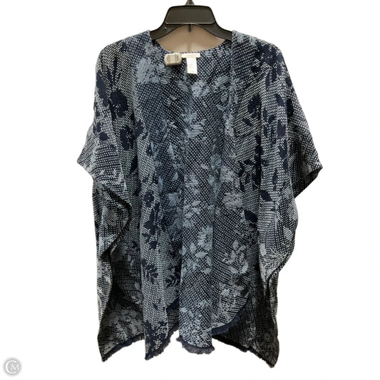 Shawl By Pure Jill In Blue, Size: S