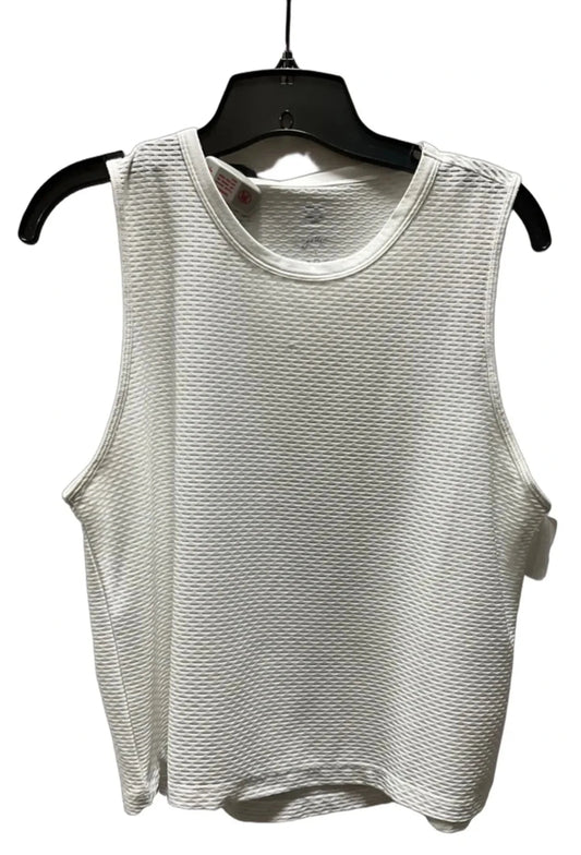 Athletic Tank Top By Gottex In White, Size: L