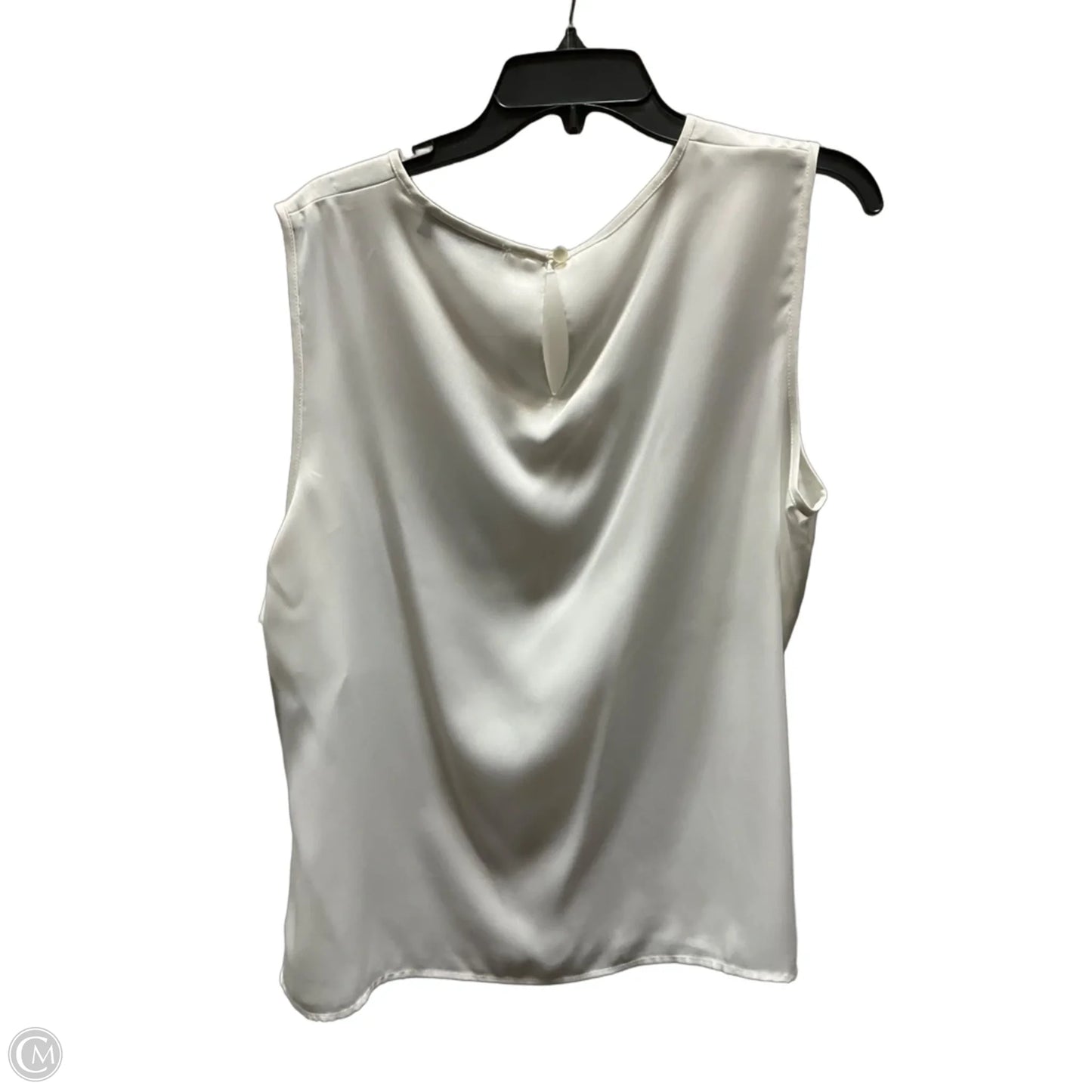 Top Sleeveless By Kasper In White, Size: Xl