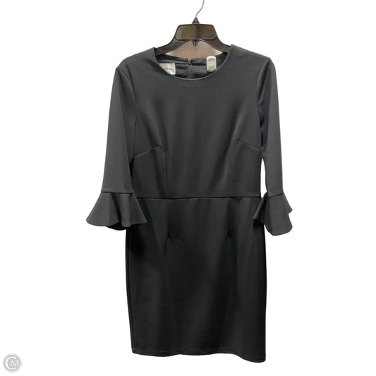 Dress Casual Midi By Donna Morgan In Black, Size: 10
