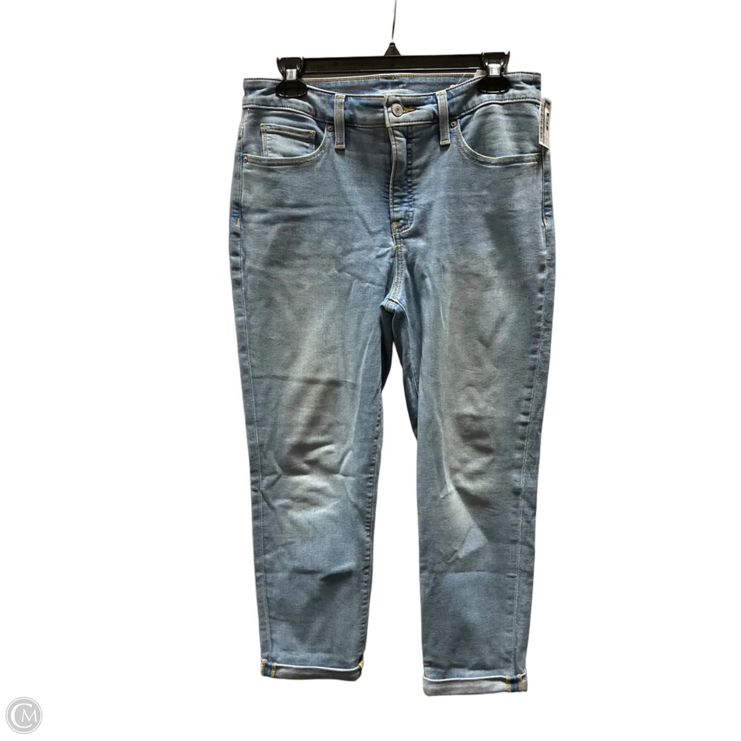 Jeans Cropped By Chicos In Blue, Size: 6
