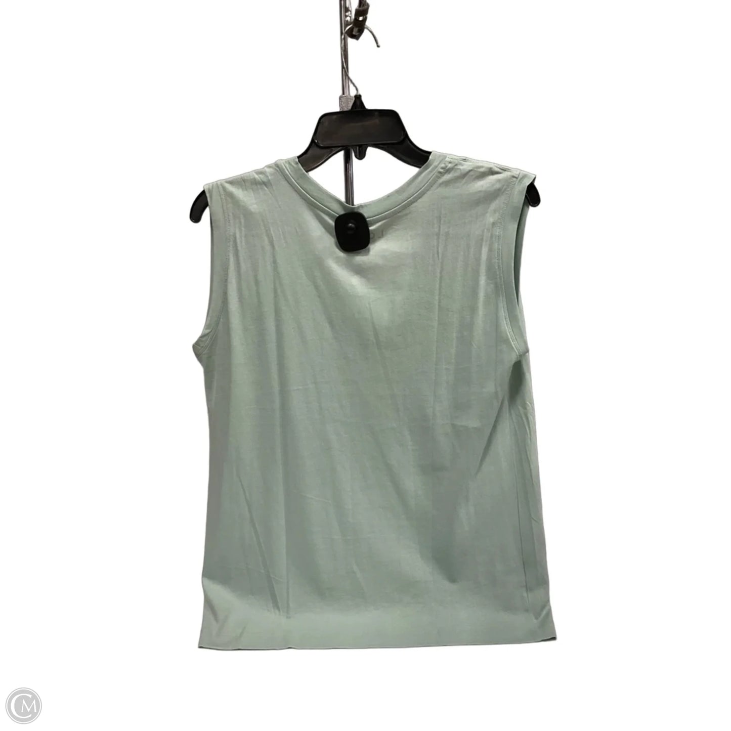 Top Sleeveless By Loft In Green, Size: S
