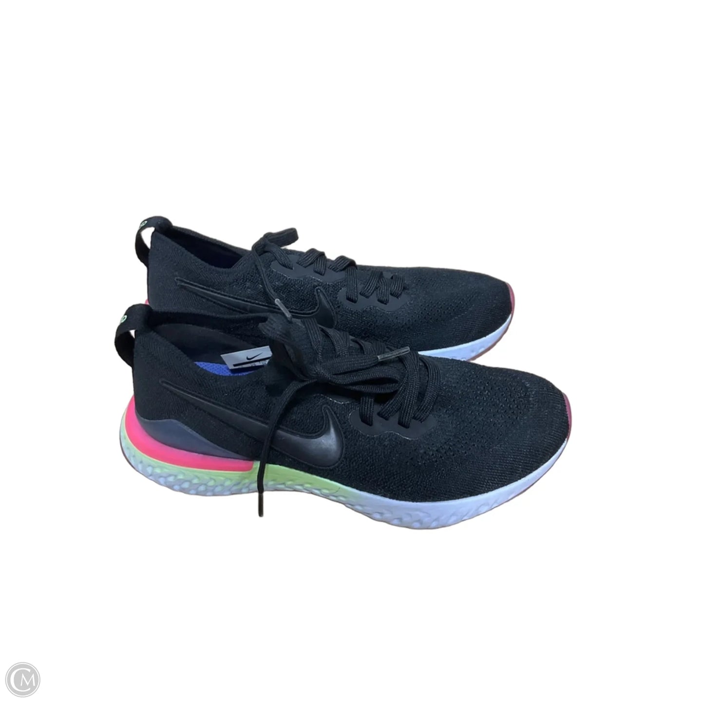 Shoes Athletic By Nike In Black, Size: 8