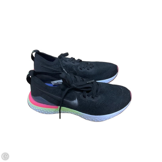Shoes Athletic By Nike In Black, Size: 8
