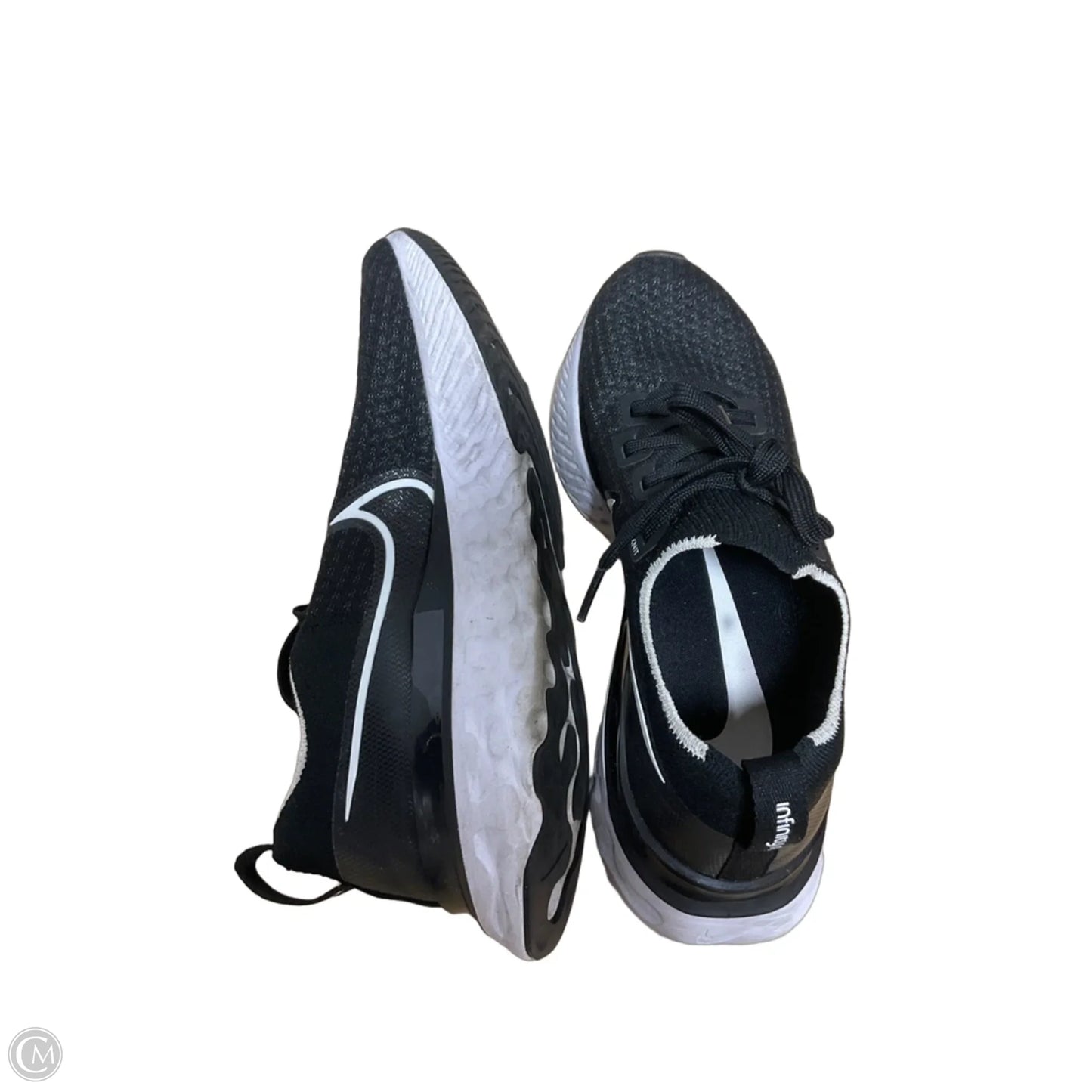 Shoes Athletic By Nike In Black, Size: 8