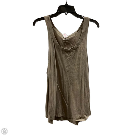 Tank Top By Loft In Brown, Size: Xl