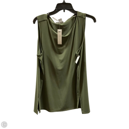 Top Sleeveless By Chicos In Green, Size: Xl
