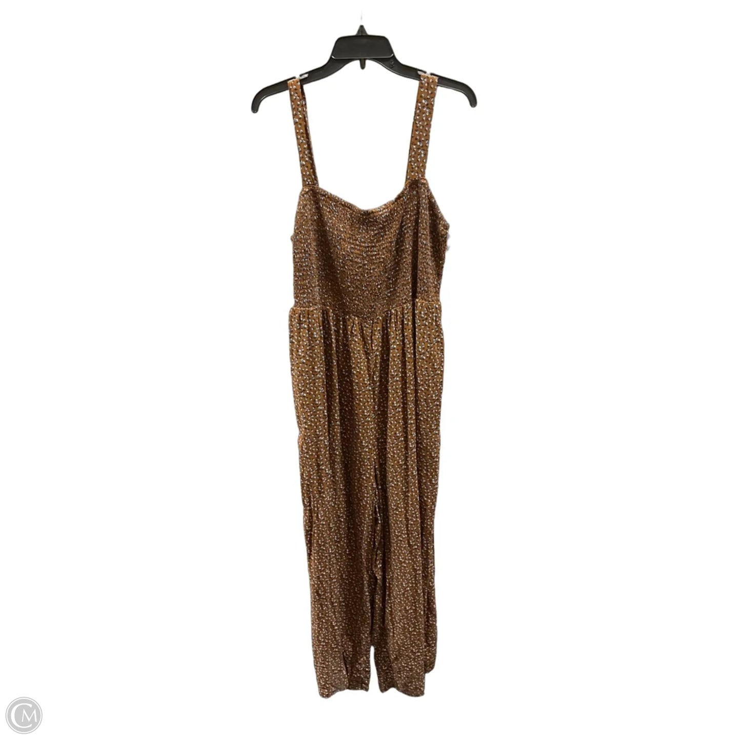 Jumpsuit By Dokotoo In Blue & Brown, Size: 2x