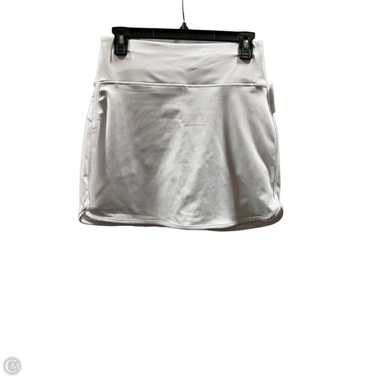 Athletic Skort By Daisy Fuentes In White, Size: S