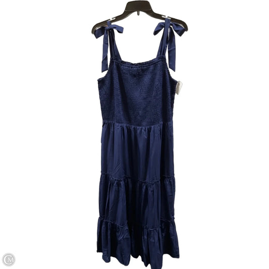Dress Casual Maxi By Cmf In Blue, Size: Xl