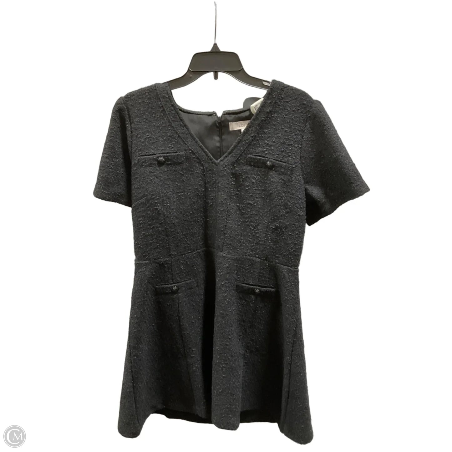 Dress Casual Short By Loft In Black, Size: L