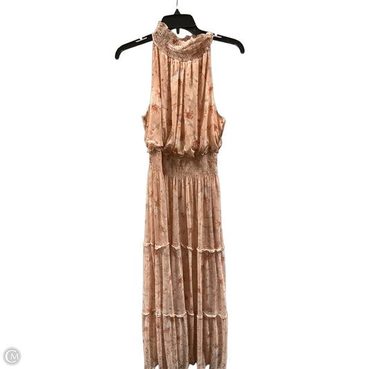 Dress Casual Midi By Kate And Lily In Peach, Size: 10