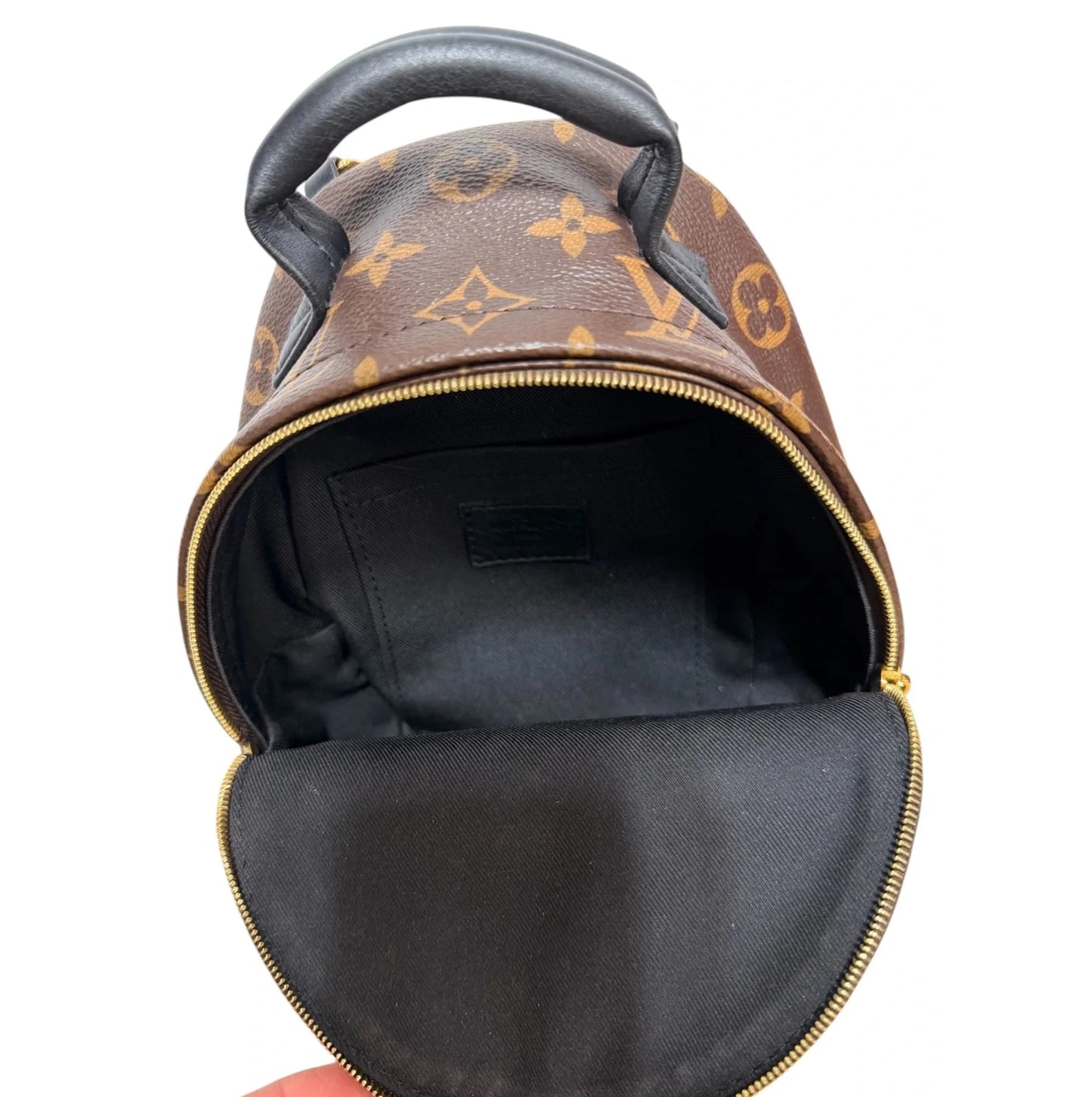 Backpack Luxury Designer By Louis Vuitton, Size: Small