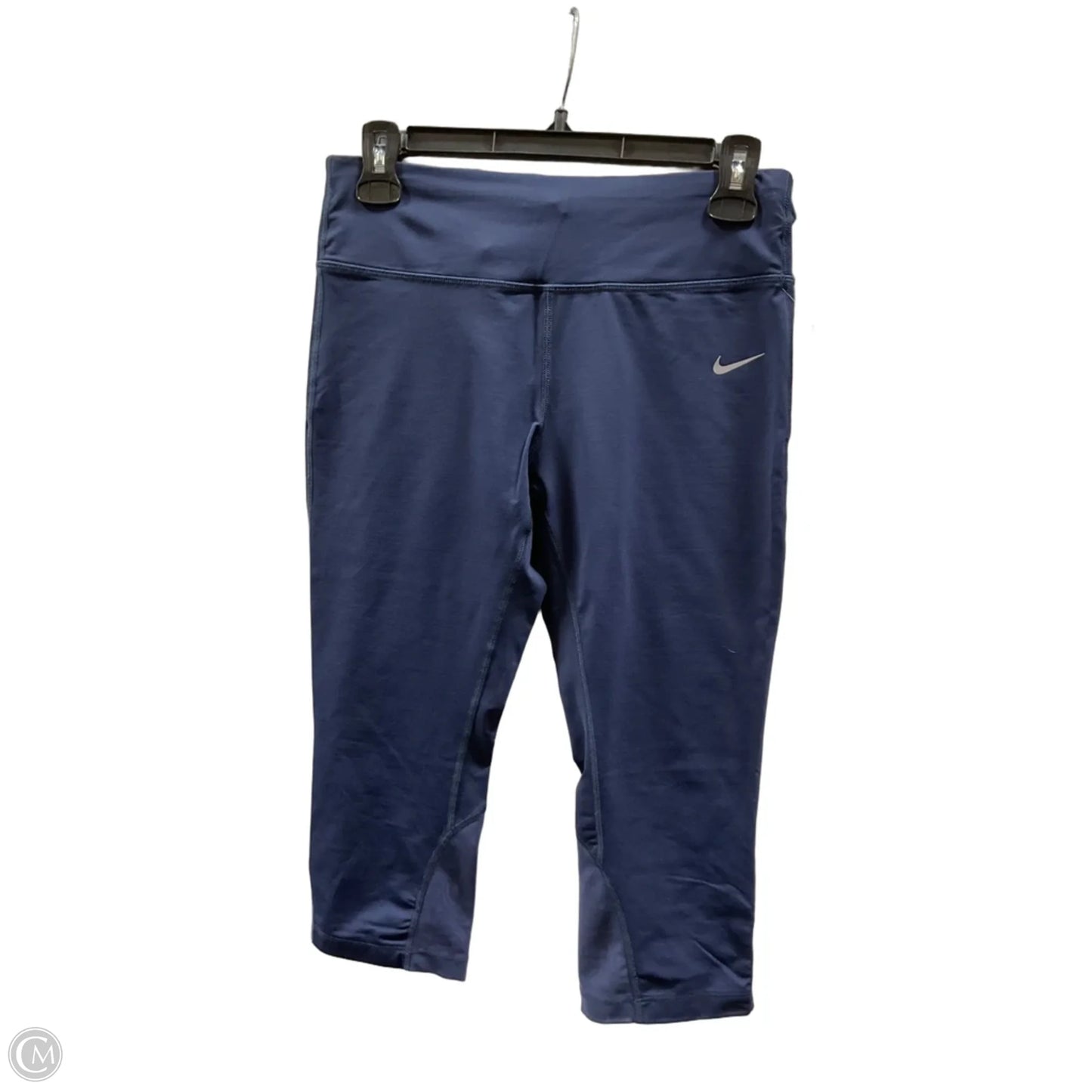 Athletic Leggings Capris By Nike Apparel In Blue, Size: M