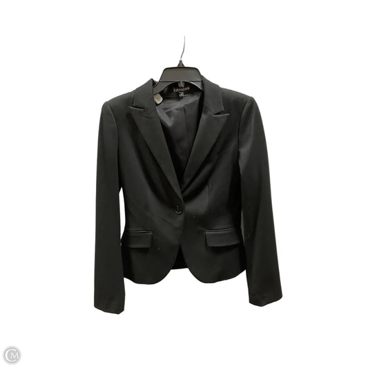 Blazer By Express In Black, Size: 2