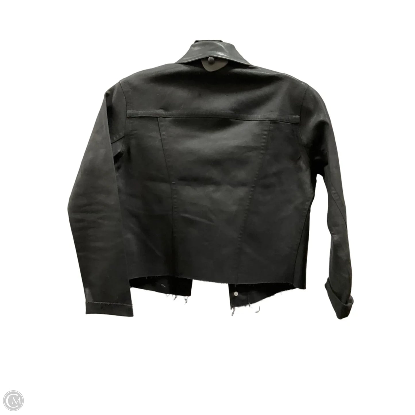 Jacket Denim By L Agence In Black, Size: Xs